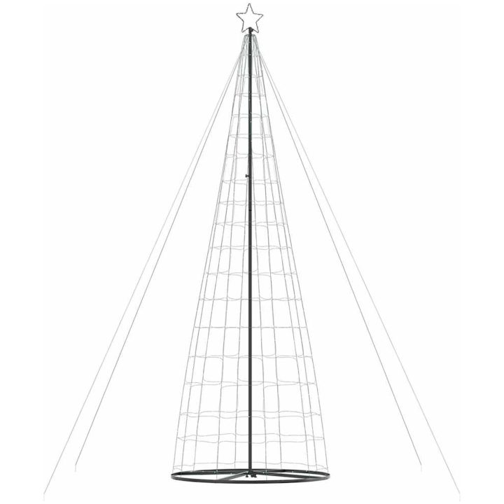 Julgranskon 1534 LEDs blå 503 cm vidaXL 503 cm – bild 4