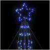 Julgranskon 1534 LEDs blå 503 cm vidaXL 503 cm – miniatyr 10