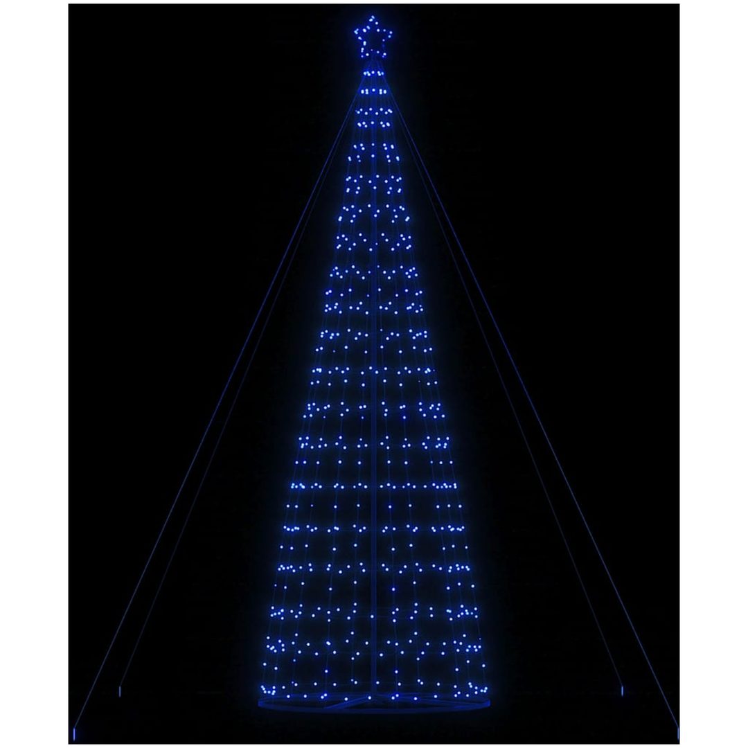 Julgranskon 1534 LEDs blå 503 cm vidaXL 503 cm