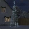 Julgranskon 1534 LEDs kallvit 503 cm vidaXL 503 cm – miniatyr 3