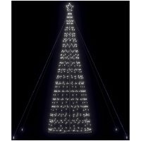 Julgranskon 1534 LEDs kallvit 503 cm vidaXL