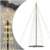 Julgranskon 1534 LEDs varmvit 503 cm vidaXL 503 cm – miniatyr 2