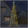 Julgranskon 1534 LEDs varmvit 503 cm vidaXL 503 cm – miniatyr 3