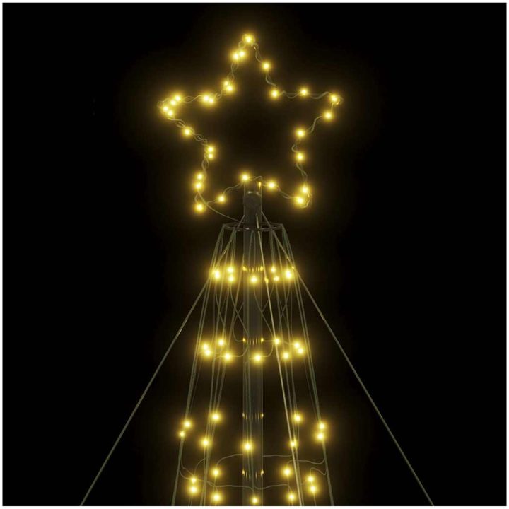 Julgranskon 1534 LEDs varmvit 503 cm vidaXL 503 cm – bild 10