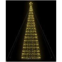 Julgranskon 1534 LEDs varmvit 503 cm vidaXL