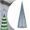 Julgranskon 1544 LEDs blå 500 cm vidaXL 500 cm – miniatyr 2