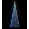 Julgranskon 1544 LEDs blå 500 cm vidaXL 500 cm – miniatyr 3