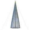 Julgranskon 1544 LEDs blå 500 cm vidaXL 500 cm – miniatyr 4