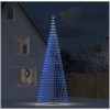 Julgranskon 1544 LEDs blå 500 cm vidaXL 500 cm – miniatyr 1