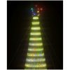 Julgranskon 1544 LEDs färgglad vidaXL 500 cm – miniatyr 6