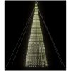 Julgranskon 1544 LEDs kallvit vidaXL 500 cm – miniatyr 3