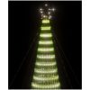 Julgranskon 1544 LEDs kallvit vidaXL 500 cm – miniatyr 6