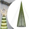Julgranskon 1544 LEDs varmvit vidaXL 500 cm – miniatyr 2