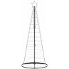 Julgranskon 200 LEDs blå 182 cm vidaXL 182 cm – miniatyr 5