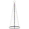 Julgranskon 200 LEDs färgglad 182 cm vidaXL 182 cm – miniatyr 6