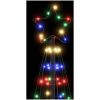 Julgranskon 200 LEDs färgglad 182 cm vidaXL 182 cm – miniatyr 10