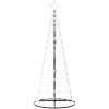 Julgranskon 200 LEDs kallvitt 182 cm vidaXL 182 cm – miniatyr 6