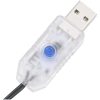 Julgranskon 200 LEDs kallvitt 182 cm vidaXL 182 cm – miniatyr 9
