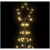 Julgranskon 200 LEDs varmvit 182 cm vidaXL 182 cm – miniatyr 10