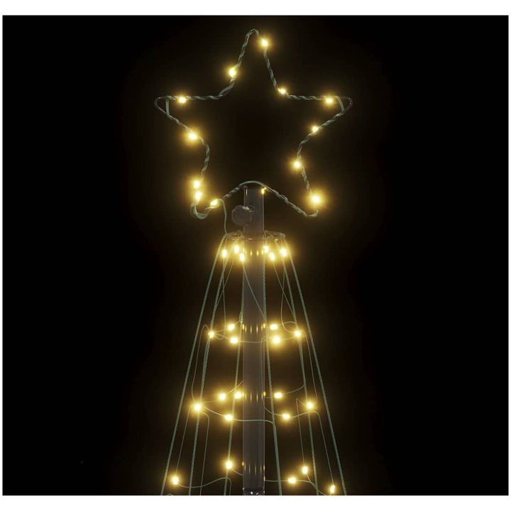 Julgranskon 200 LEDs varmvit 182 cm vidaXL 182 cm – bild 10