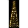 Julgranskon 200 LEDs varmvit 182 cm vidaXL 182 cm – miniatyr 1