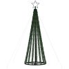 Julgranskon 275 LEDs blå 180 cm vidaXL 180 cm – miniatyr 5