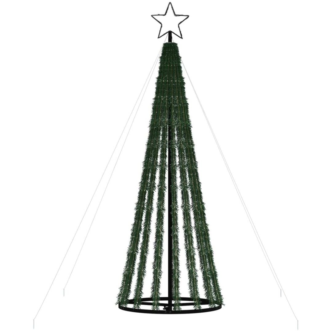 Julgranskon 275 LEDs blå 180 cm vidaXL 180 cm – bild 5