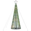 Julgranskon 275 LEDs färgglad vidaXL 180 cm – miniatyr 4