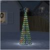 Julgranskon 275 LEDs färgglad vidaXL 180 cm – miniatyr 1