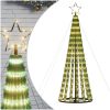 Julgranskon 275 LEDs varmvit 180 cm vidaXL 180 cm – miniatyr 2