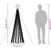 Julgranskon 275 LEDs varmvit 180 cm vidaXL 180 cm – miniatyr 10