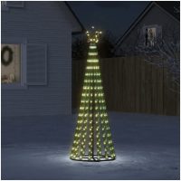 Julgranskon 275 LEDs varmvit 180 cm vidaXL