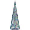 Julgranskon 475 LEDs färgglad vidaXL 247 cm – miniatyr 5