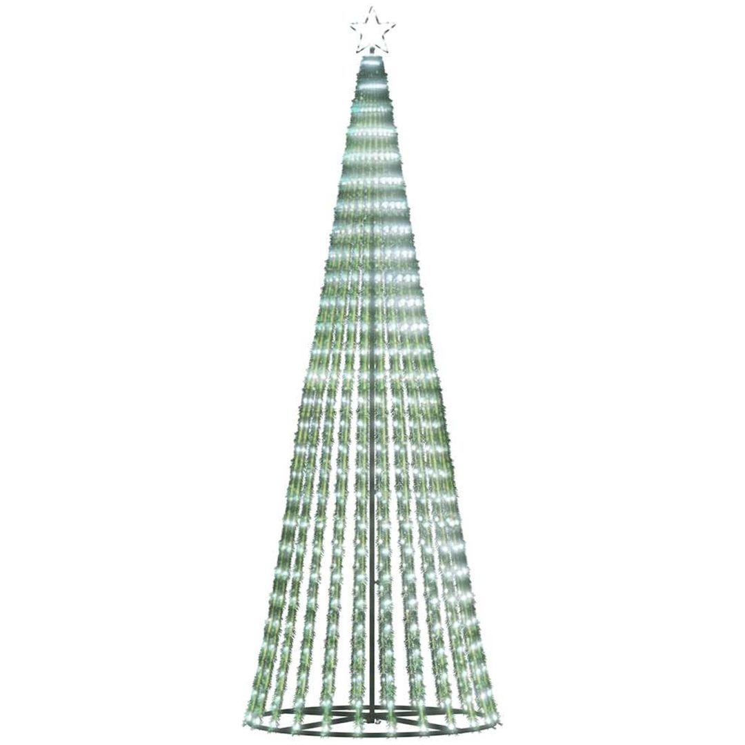 Julgranskon 475 LEDs kallvitt vidaXL 247 cm – bild 5