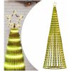 Julgranskon 475 LEDs varmvit vidaXL 247 cm – miniatyr 2