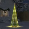 Julgranskon 475 LEDs varmvit vidaXL 247 cm – miniatyr 3