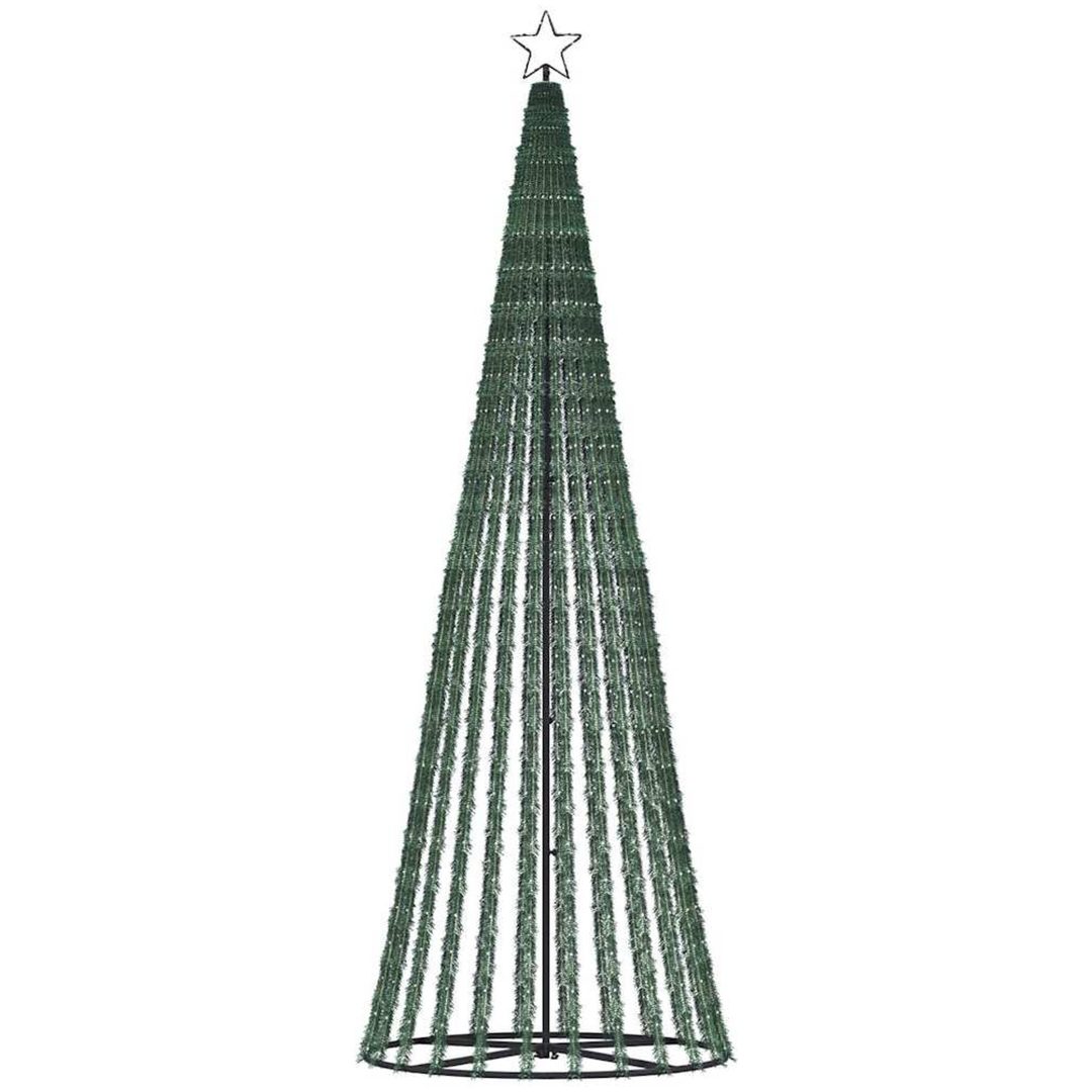 Julgranskon 475 LEDs varmvit vidaXL 247 cm – bild 6