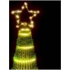 Julgranskon 475 LEDs varmvit vidaXL 247 cm – miniatyr 10