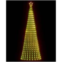 Julgranskon 475 LEDs varmvit vidaXL