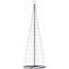 Julgranskon 550 LEDs blå 304 cm vidaXL 304 cm – miniatyr 4