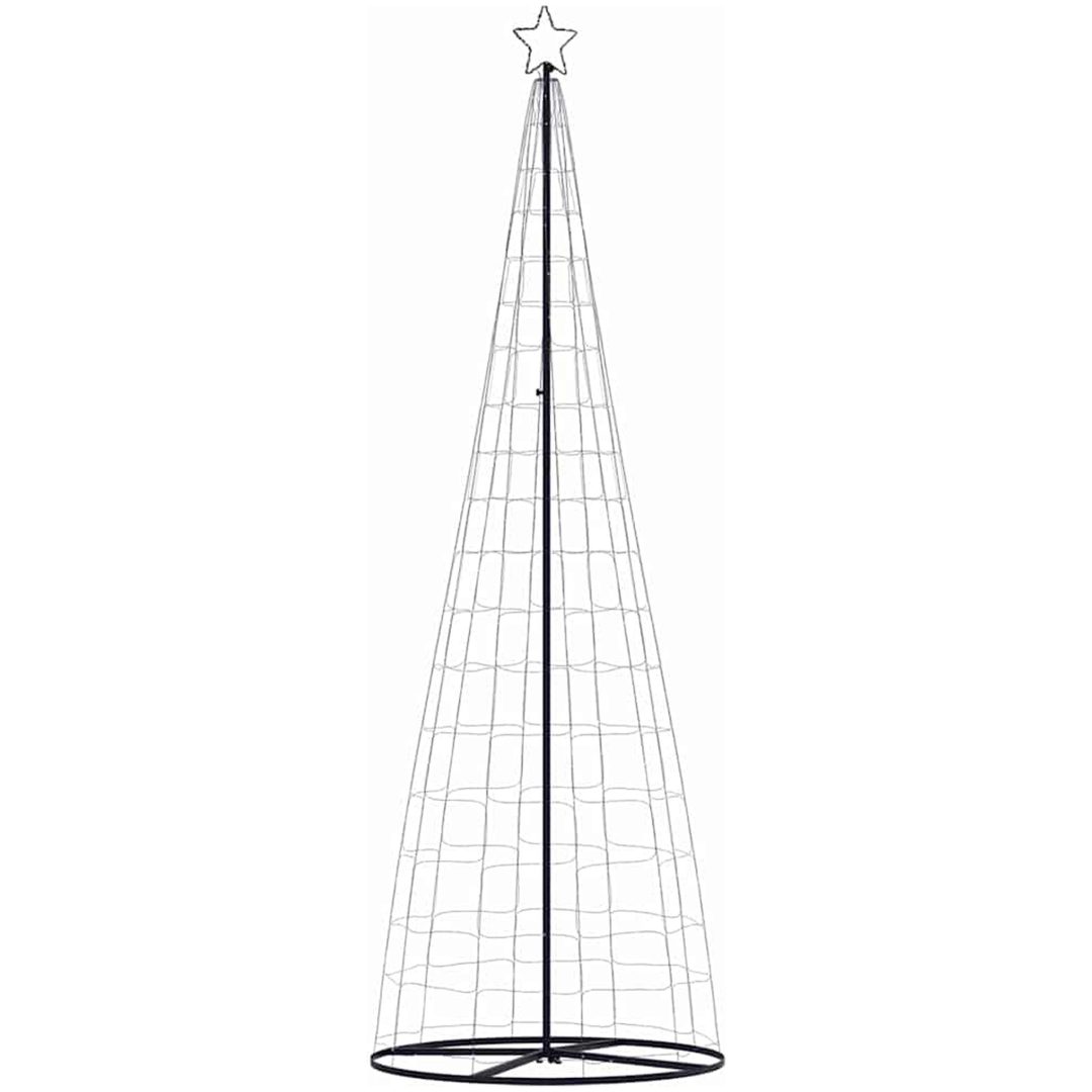 Julgranskon 550 LEDs blå 304 cm vidaXL 304 cm – bild 4
