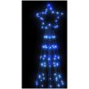 Julgranskon 550 LEDs blå 304 cm vidaXL 304 cm – miniatyr 10