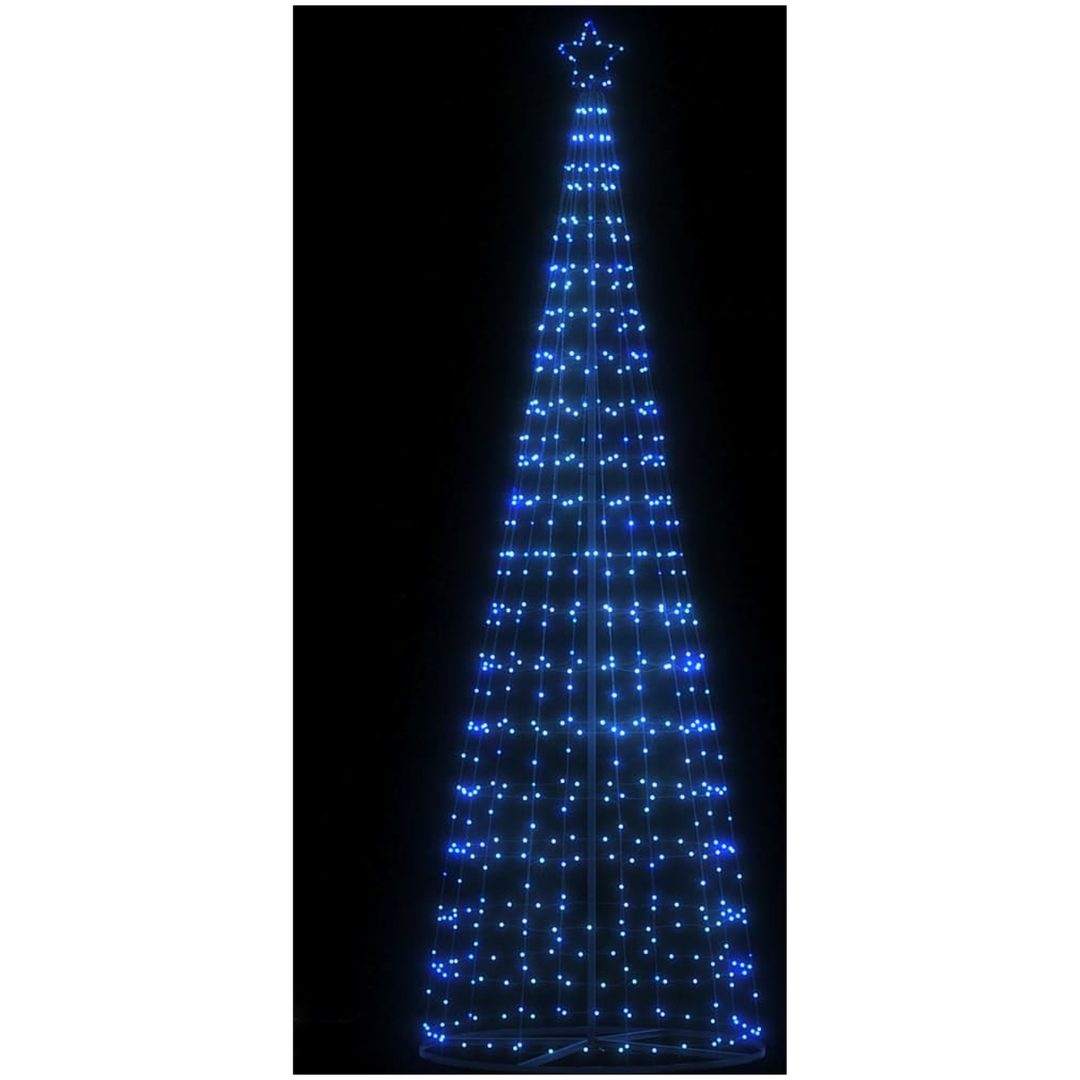 Julgranskon 550 LEDs blå 304 cm vidaXL 304 cm