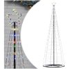 Julgranskon 550 LEDs färgglad 304 cm vidaXL 304 cm – miniatyr 2
