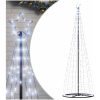 Julgranskon 550 LEDs kallvit 304 cm vidaXL 304 cm – miniatyr 2