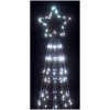 Julgranskon 550 LEDs kallvit 304 cm vidaXL 304 cm – miniatyr 10