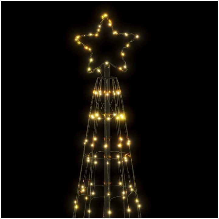 Julgranskon 550 LEDs varmvit 304 cm vidaXL 304 cm – bild 10