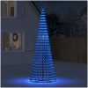Julgranskon 688 LEDs blå 300 cm vidaXL 300 cm – miniatyr 1