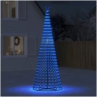 Julgranskon 688 LEDs blå 300 cm vidaXL