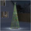 Julgranskon 688 LEDs färgglad vidaXL 300 cm – miniatyr 1